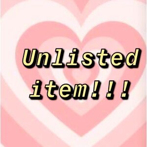 Unlisted iteim
